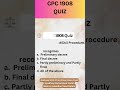 CPC 1908 Quiz - Questions 11 to 20 | Prepare for Judiciary Exams | Pearl Institute Batala