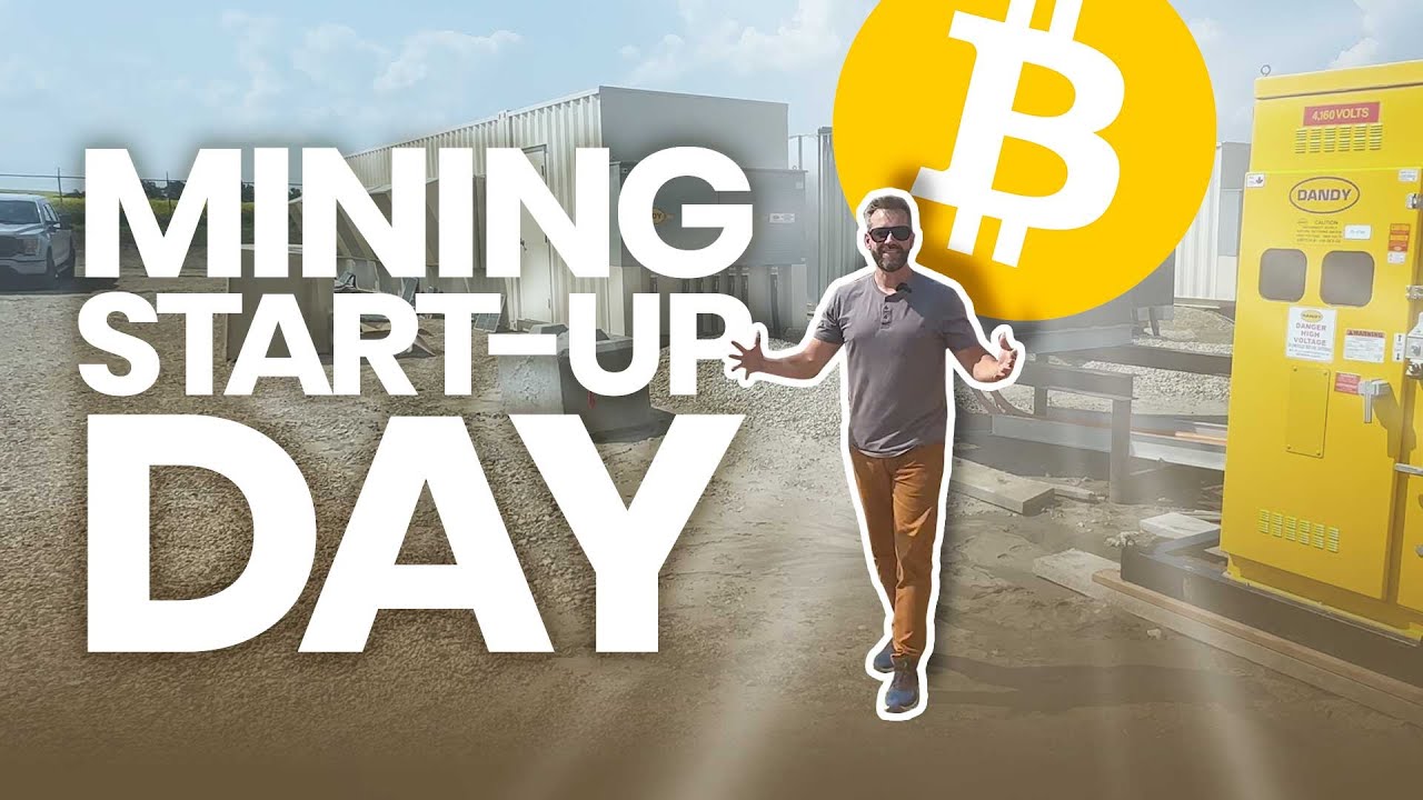 Bitcoin Mining Startup Day in Rural Alberta YouTube