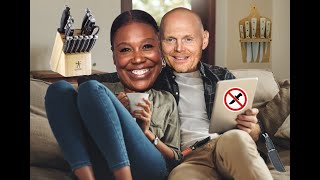 Bill Burr & Lovely Nia: don't carry a KNIFE