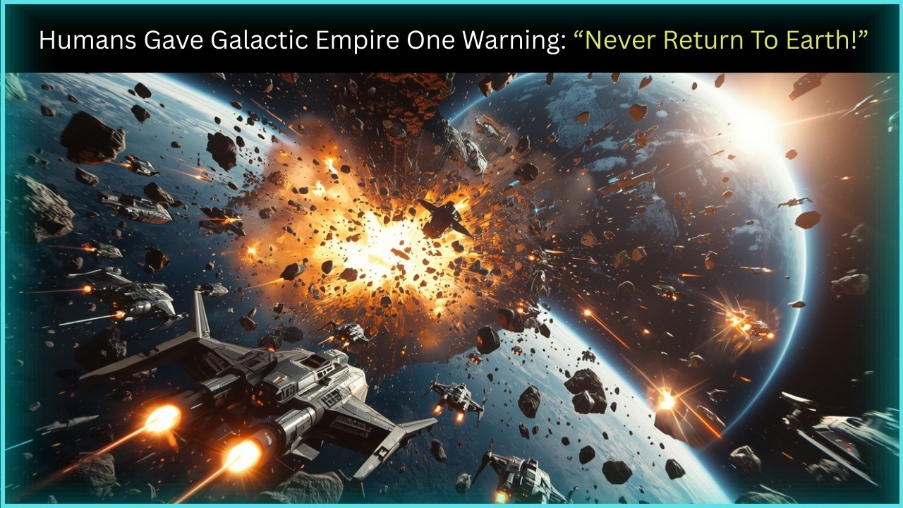 Humans Gave Galactic Empire One Warning: “Never Return To Earth!” | Galactic HFY