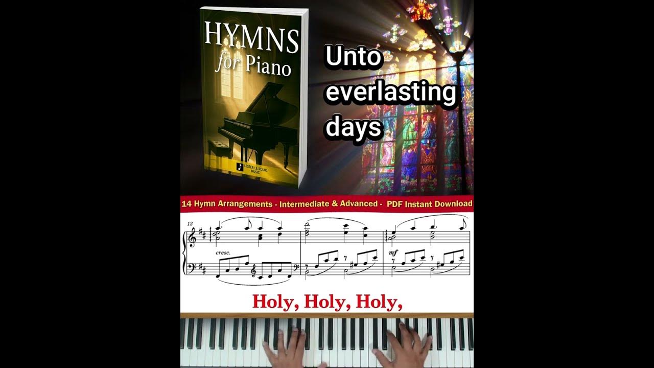 Holy, Holy, Holy – Advanced Piano Hymn Arrangement (Sheet Music Available)