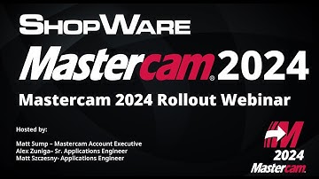 Mastercam 2024 Rollout Webinar