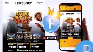 Create this LUXURY REAL ESTATE Flyer in Pixellab l Step by Step 🔥💯🌟🤫