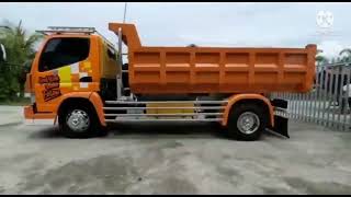 Modifikasi Simpel mobil Dump truck Canter FE super HD super mewah