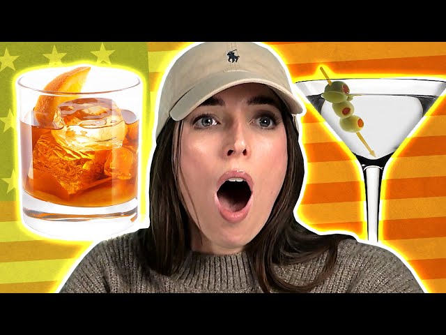 Irish People Try 100 Years of America's Favourite Cocktails class=