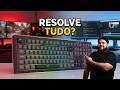 REVIEW Teclado Redragon Crux Pro - Teclado Gamer mais Versatil