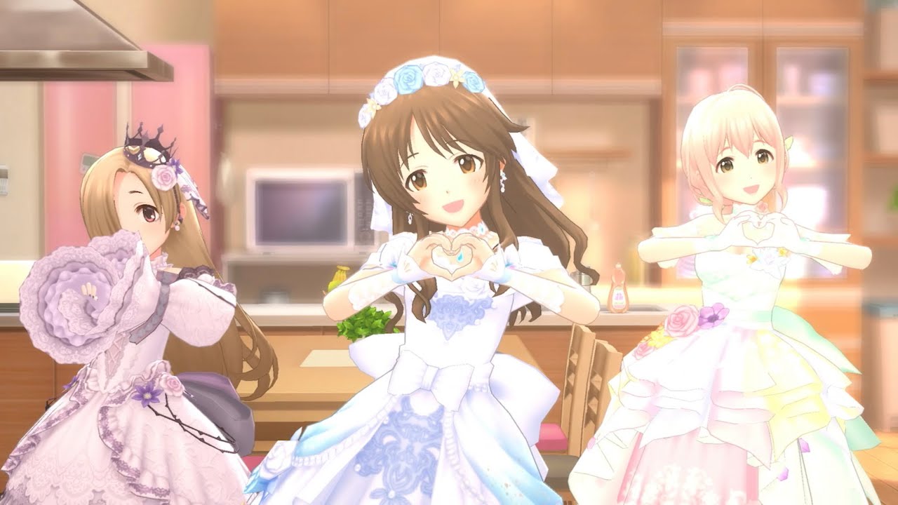 デレステ】ラビューダ♡トライアングル MV (高森藍子 白坂小梅 西園寺