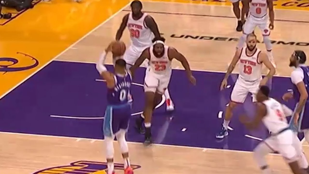 Westbrook Getting Well Deserved Boos After That Brick 💀 Lakers vs Knicks