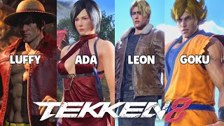 8 PERSONAGENS que VOCÊ PODE FAZER em TEKKEN 8