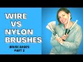 Wire Verses Nylon Brushes (Brush Basics: Part 3) By Five Minute Drummer