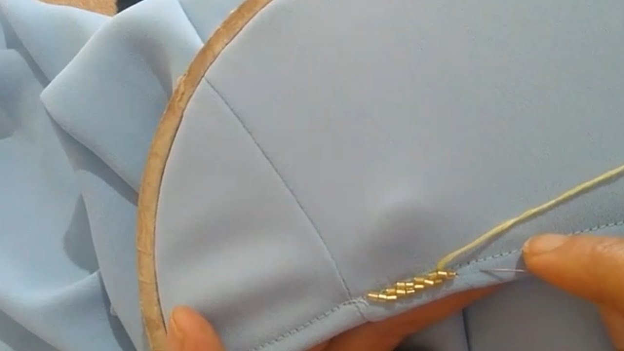 طريقة تنبات العقيق مهرس في كم الجلابة للمبتدءات 👍🌸🌸