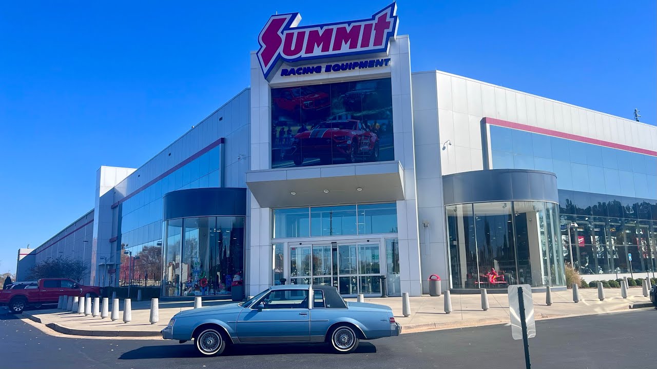 SUMMIT RACING TRIP IN GRANDMA NANA AND BOUGHT OVER 1000 WORTH OF PARTS