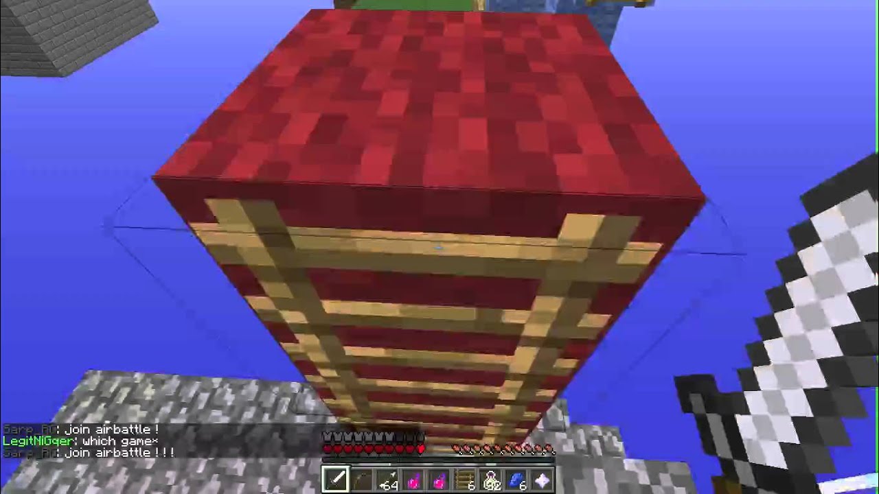 Minecraft SkyFlag - SkyFlag Win! (Red vs. Blue)