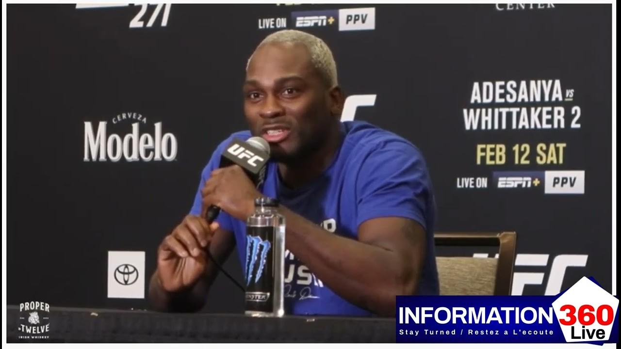 Jared Cannonier Vs Derek Brunson Full Fight Video Ufc 271: Derek Brunson Media Day Press Conference Fight With Jared