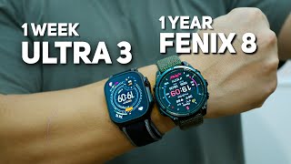 ULTRA 3 after 1 week vs FENIX 8 after 1 year. The truth about Losing Dad Bod