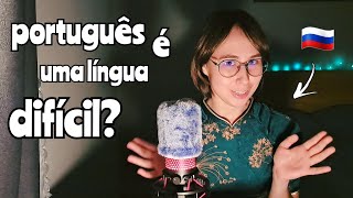 ASMR conversando 🌠 O português é parecido com o russo ou não?