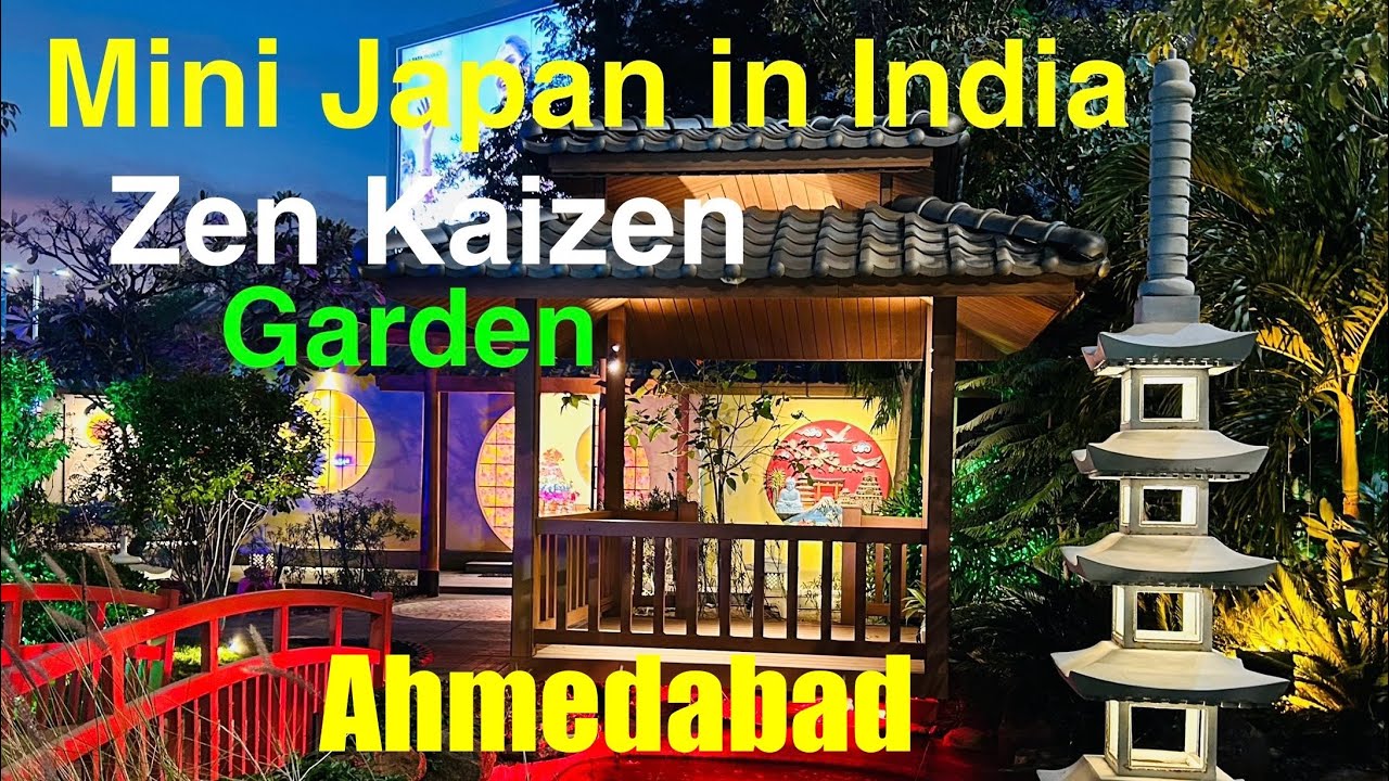 Mini Japan in India | Zen Kaizen at AMA | Zen Garden | Beautiful Garden in Ahmedabad l Must Visit