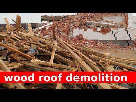 Smontaggio struttura tetto in legno youtube Rifare tetto in legno