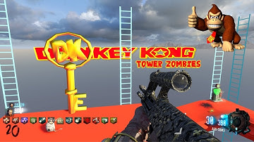 Bo3 Custom Zombies Donkey Kong Tower!