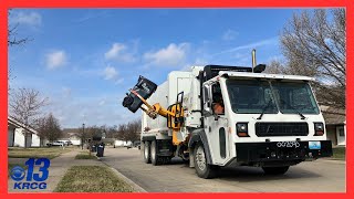 Columbia Solid Waste carries out first automated trash collection for roll carts