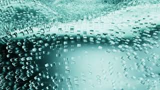 Glass cubes on the waves