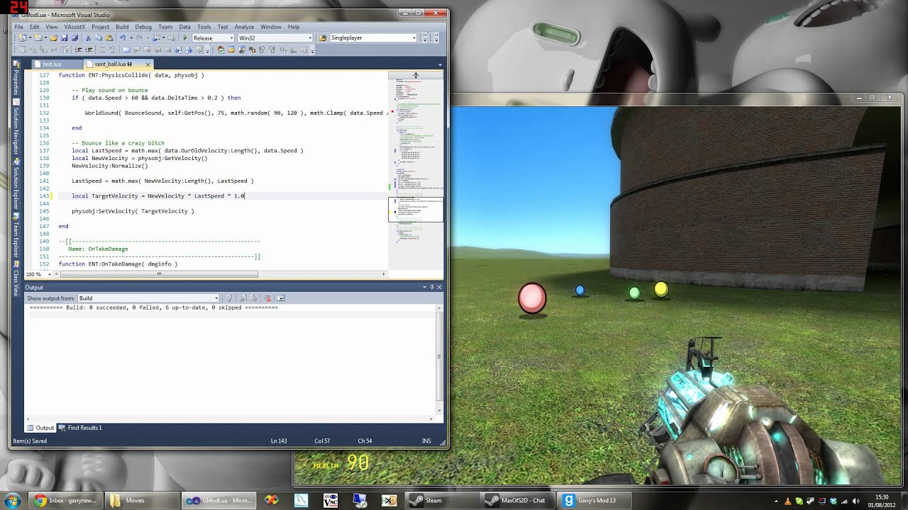 Lua Coderz: Auto reloading entities - YouTube