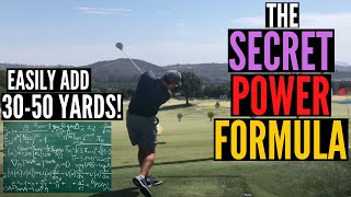 The SECRET Power Formula!  Smash Massive Drives!