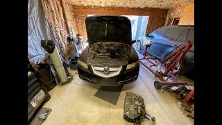 2008 Acura TL Transmission Install From Top/Rear Main Seal Replacement Part #2. Acura Tl Rear Main Seal