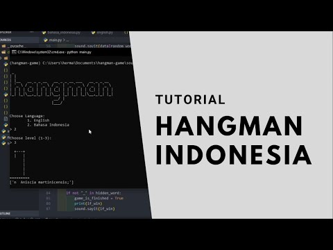 Tutorial Membuat Hangman Game dengan Python dan Pyttsx3 - YouTube