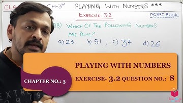 Q8) EX- 3.2 Class 6th Maths Ch 3rd Playing With Numbers | Maths Class 6th CBSE NCERT- Apni Classroom