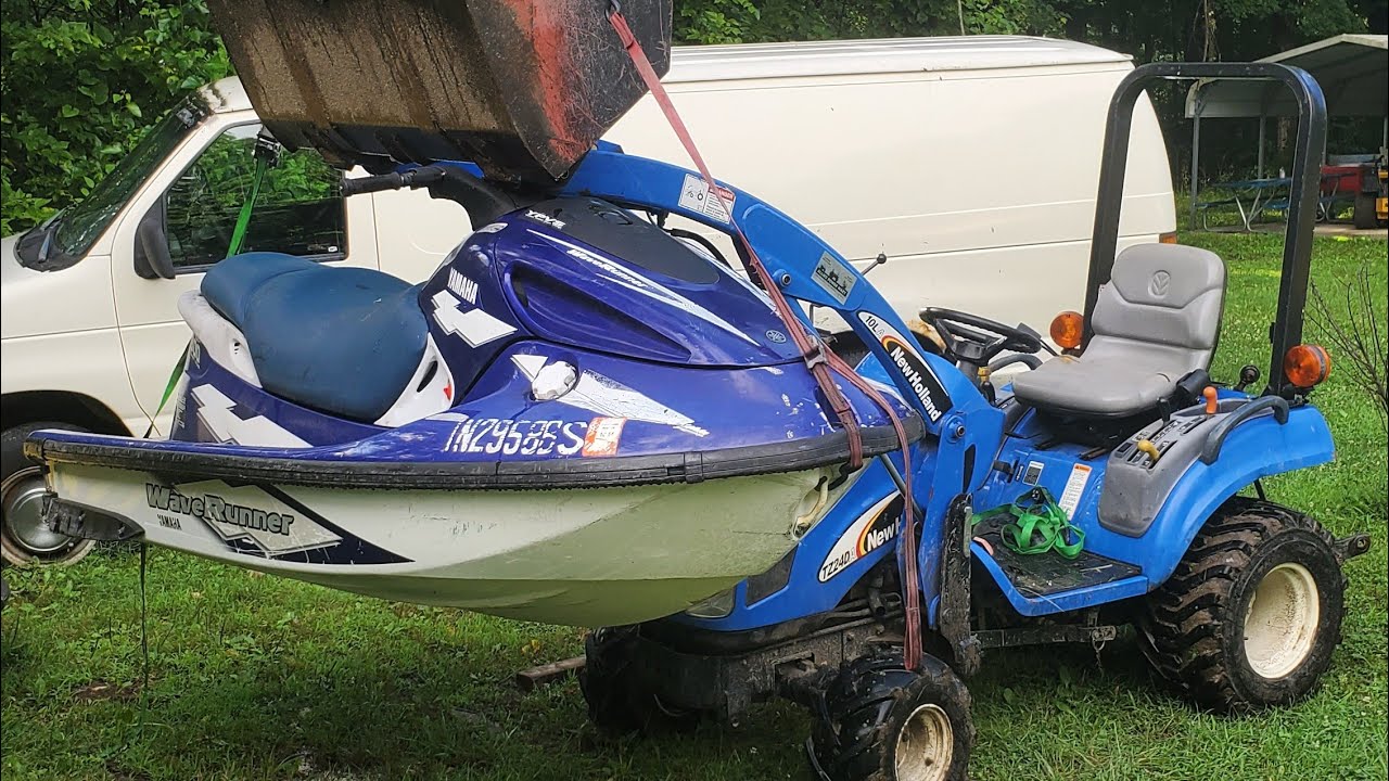 YAMAHA GP800トレーラーセット Yamaha GP800 rebuild