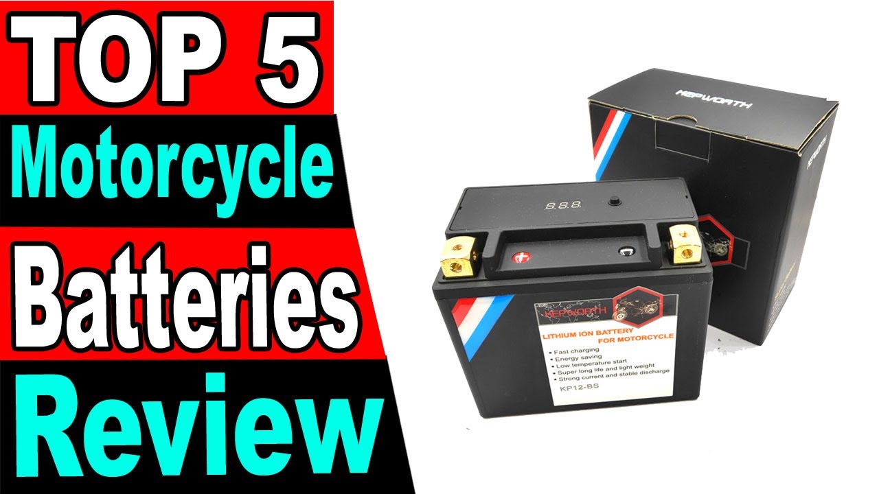 TOP 5 Best Motorcycle Batteries Review 2024 YouTube