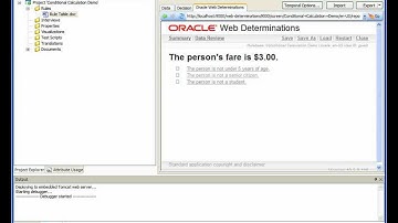 How to use a conditional calculation in Oracle Policy Modeling