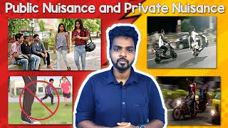 PUBLIC NUISANCE AND PRIVATE NUISANCE DIFFERENCES
