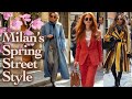  spring 2024 fashion actual outfits for everyday elegance milan street style  shopping walk