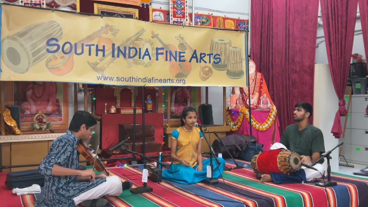 Sahana Shivakumar at SIFA Margazhi Varibhavam - Gajanana Ganeshwarane in Panthuvarali