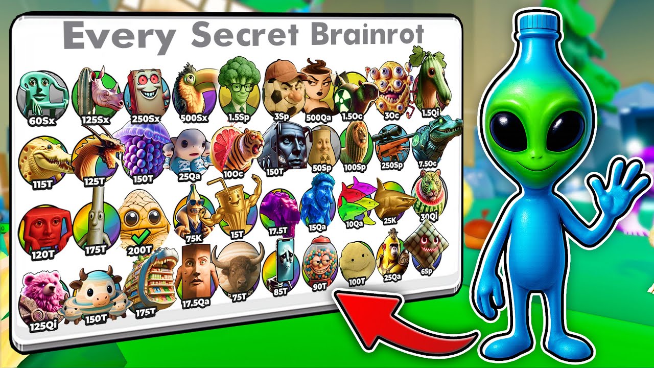ALL Brainrot UNLOCKED in 24 HOURS in Brainrot Evolution! Roblox - YouTube