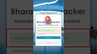 Password Reset tutorial by Lisa - Bharat GPS Tracker, Lisa for Demonstration of Using app. #gps screenshot 2