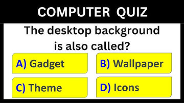 Computer MCQ | Simple Computer Quiz | Computer GK Questions in English for All
