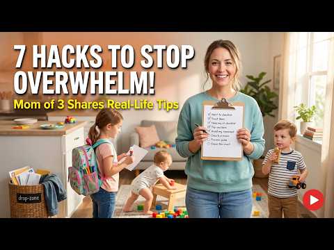 7 Mom Hacks That Stopped Me From Losing My Mind 3 Kids Under 6
