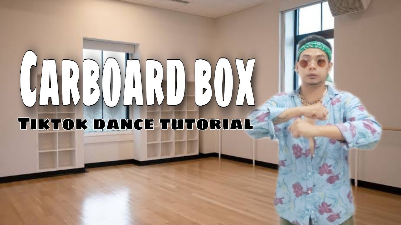 AFROBEAT REMIX CARDBOARD BOX TIKTOK DANCE TUTORIAL YouTube
