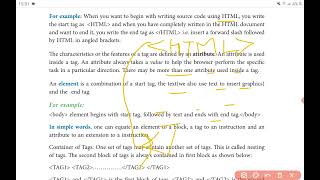 ICT Class 9 Chapter 3 Introduction to HTML | CBSE | Explanation