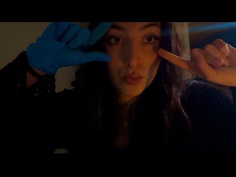 ASMR FR ☾ Check up de tes yeux 👁️ slow