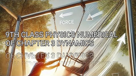 9th class Urdu physics numerical of ch3 Dynamics Example 3.8 to Exercise 3.10