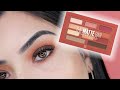 NEW Maybelline THE MATTE BAR EYESHADOW PALETTE TUTORIAL