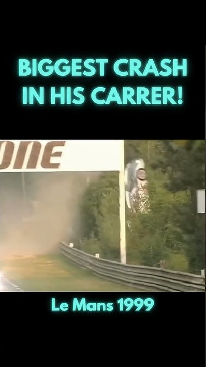 Back in Le Mans 1999, Mark Webber Flipped His Mercedes CLR GTR! #shorts ...