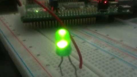PWM Signal - LED fading