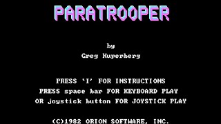 Paratrooper - DOS (1982)