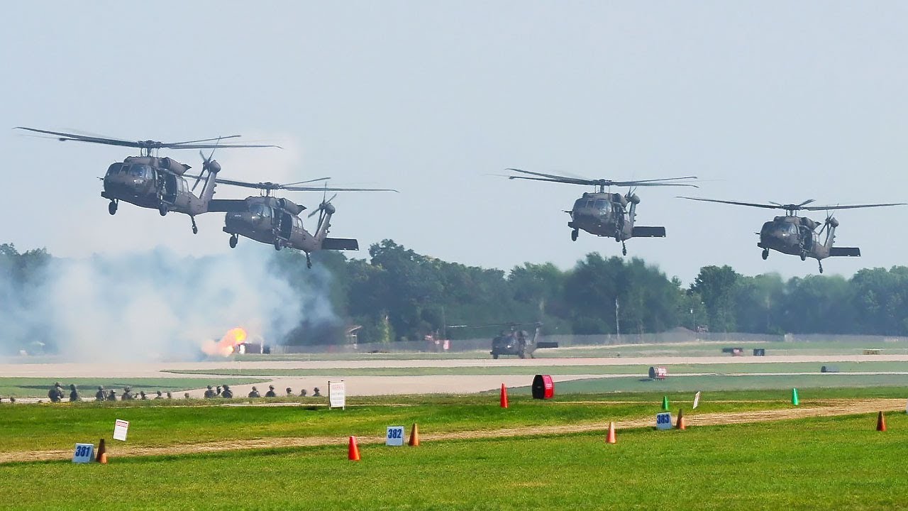 Wild Action With Wisconsin Air National Guard
