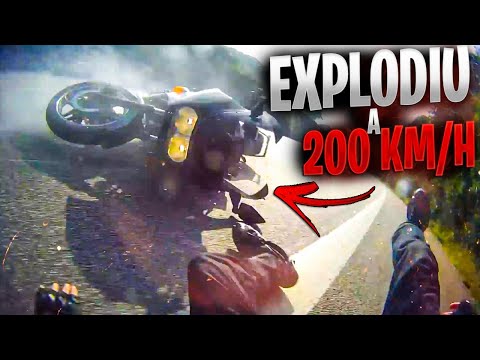 Motociclistas Vida Loka 91 -  O MOTOR EXPLODIU A 200 KM/H!
